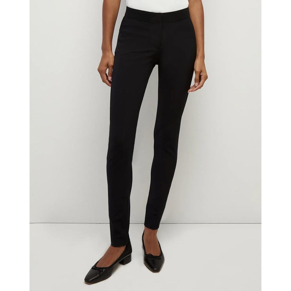 Veronica Beard Scuba Legging Pant Black Size 4 Business Dressy Slim Fit